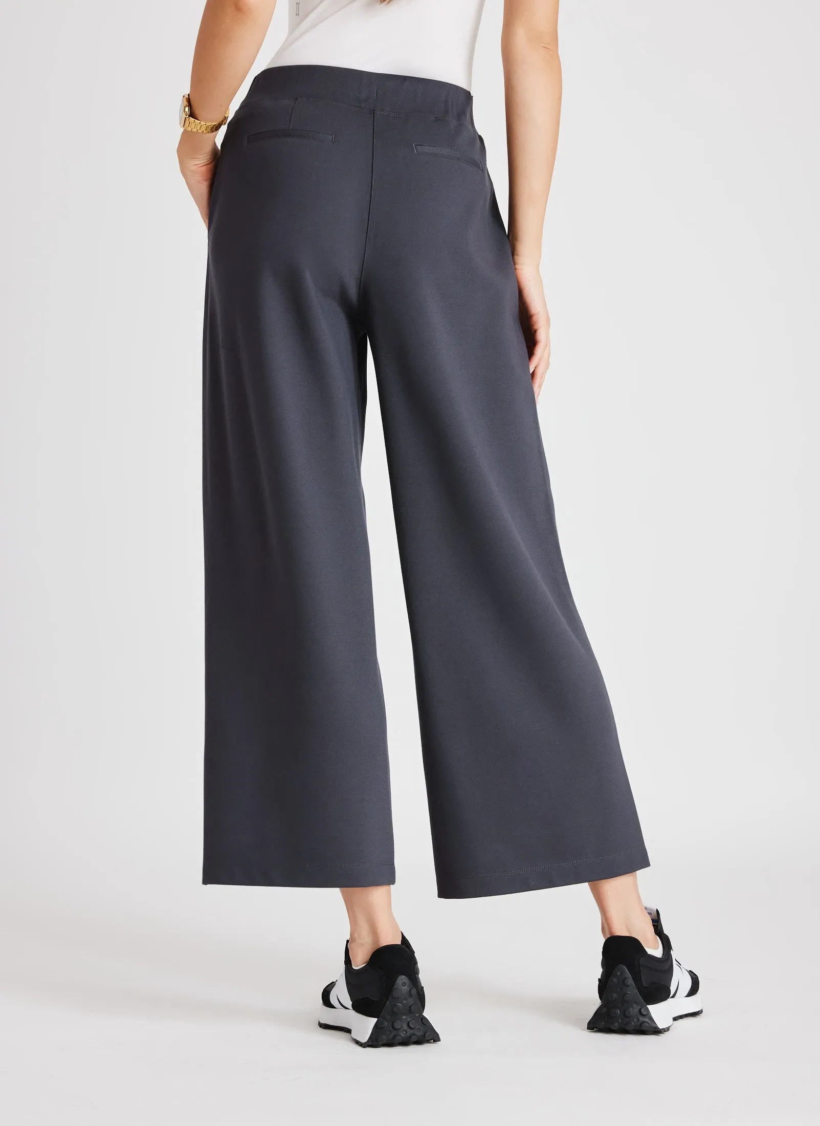 Serenity Double Knit Wide Leg Pants sold by Kit and Ace product image thumbnail 3