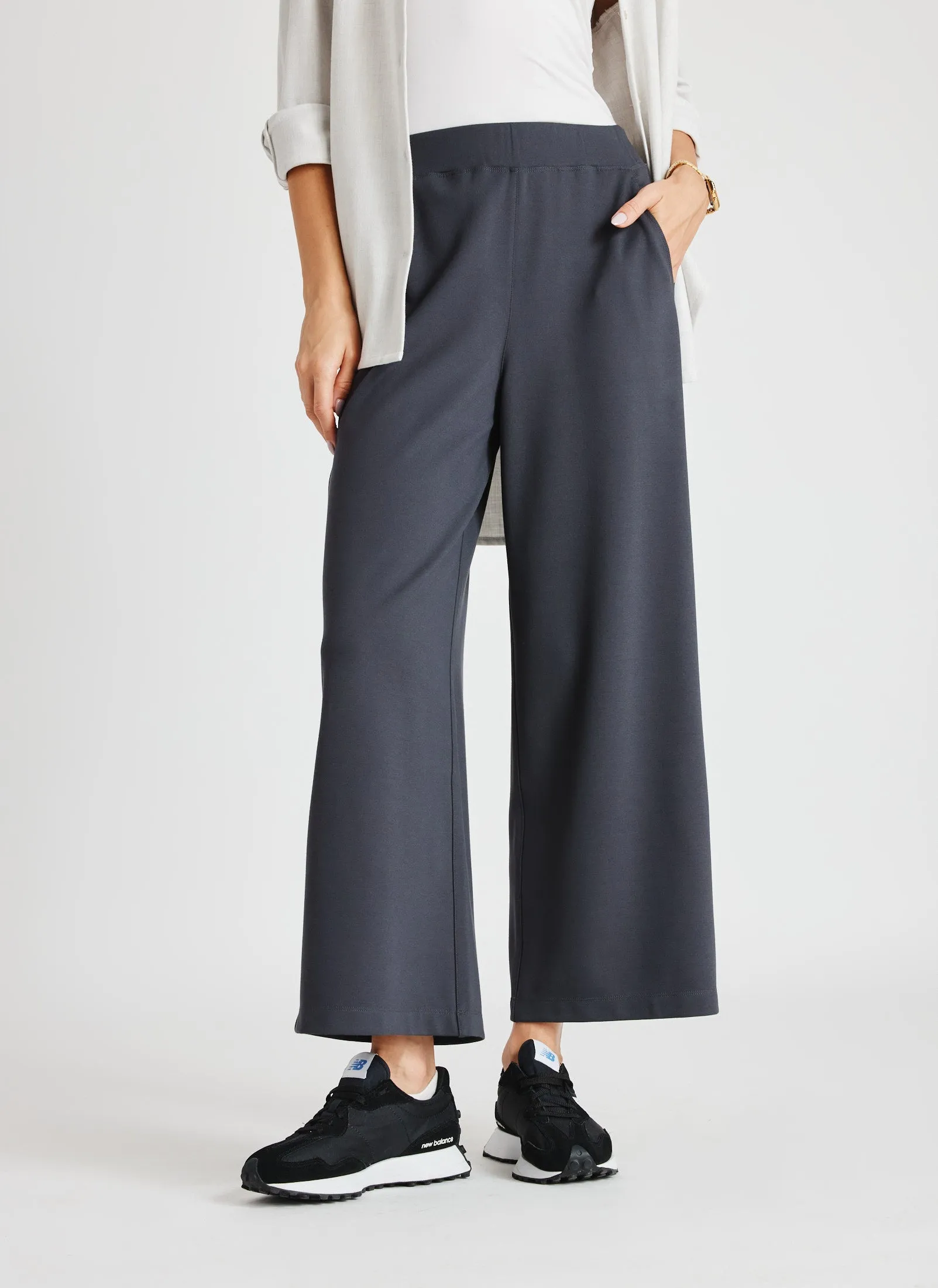 Serenity Double Knit Wide Leg Pants sold by Kit and Ace
