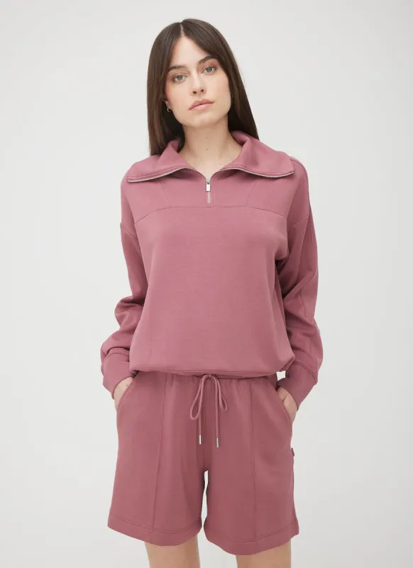 Restore Quarter Zip Popover sold by Kit and Ace