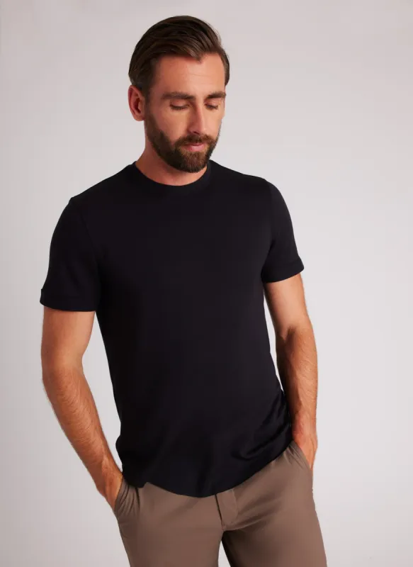 Brushed Crewneck Tee sold by Kit and Ace