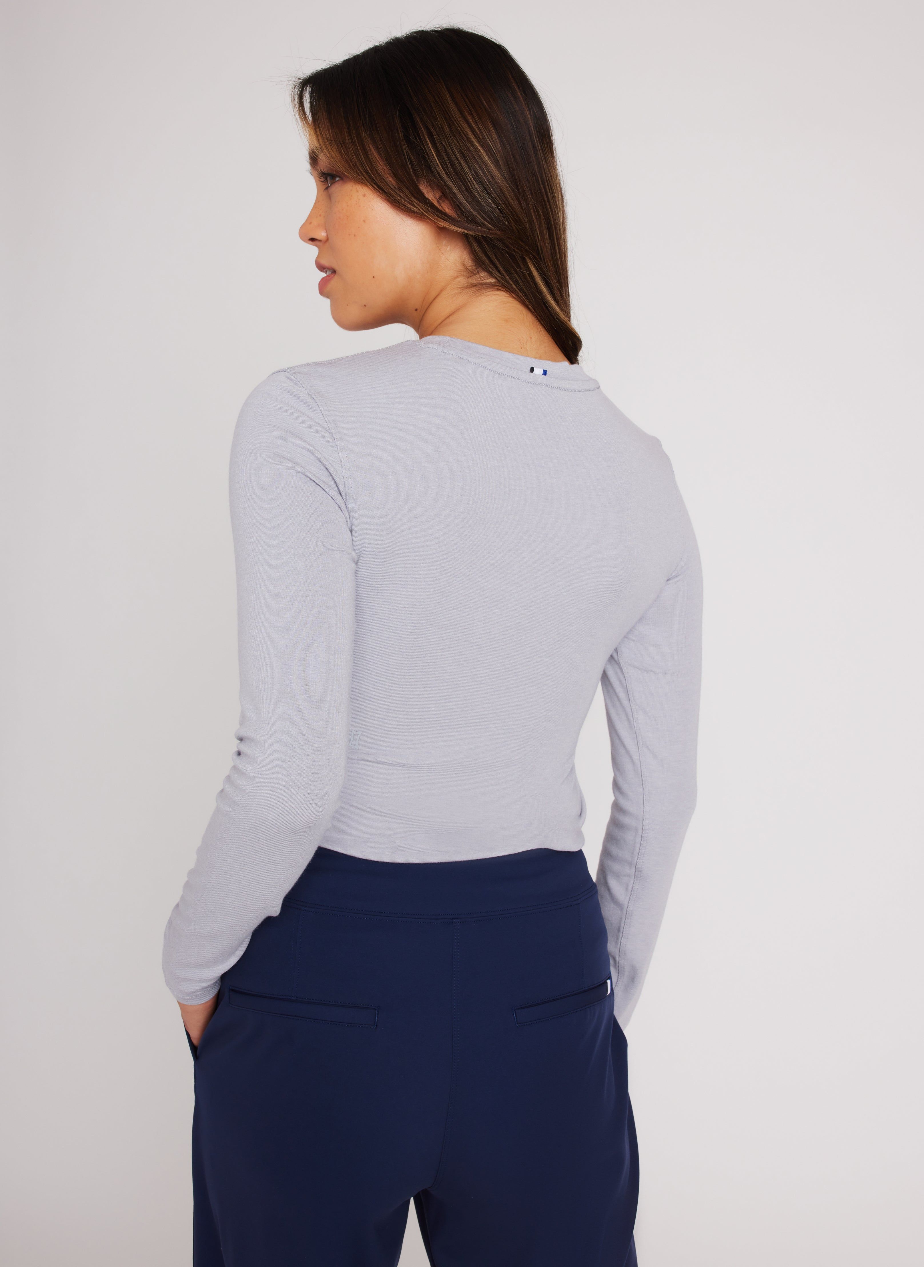 Kit Long Sleeve Crewneck Tee sold by Kit and Ace product image thumbnail 2