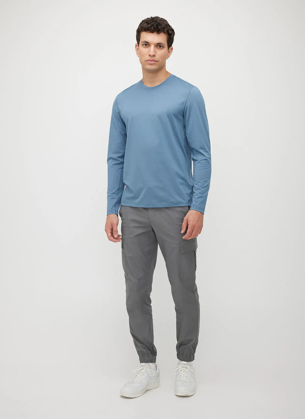 Performance Knit Long Sleeve Tee sold by Kit and Ace product image thumbnail 4