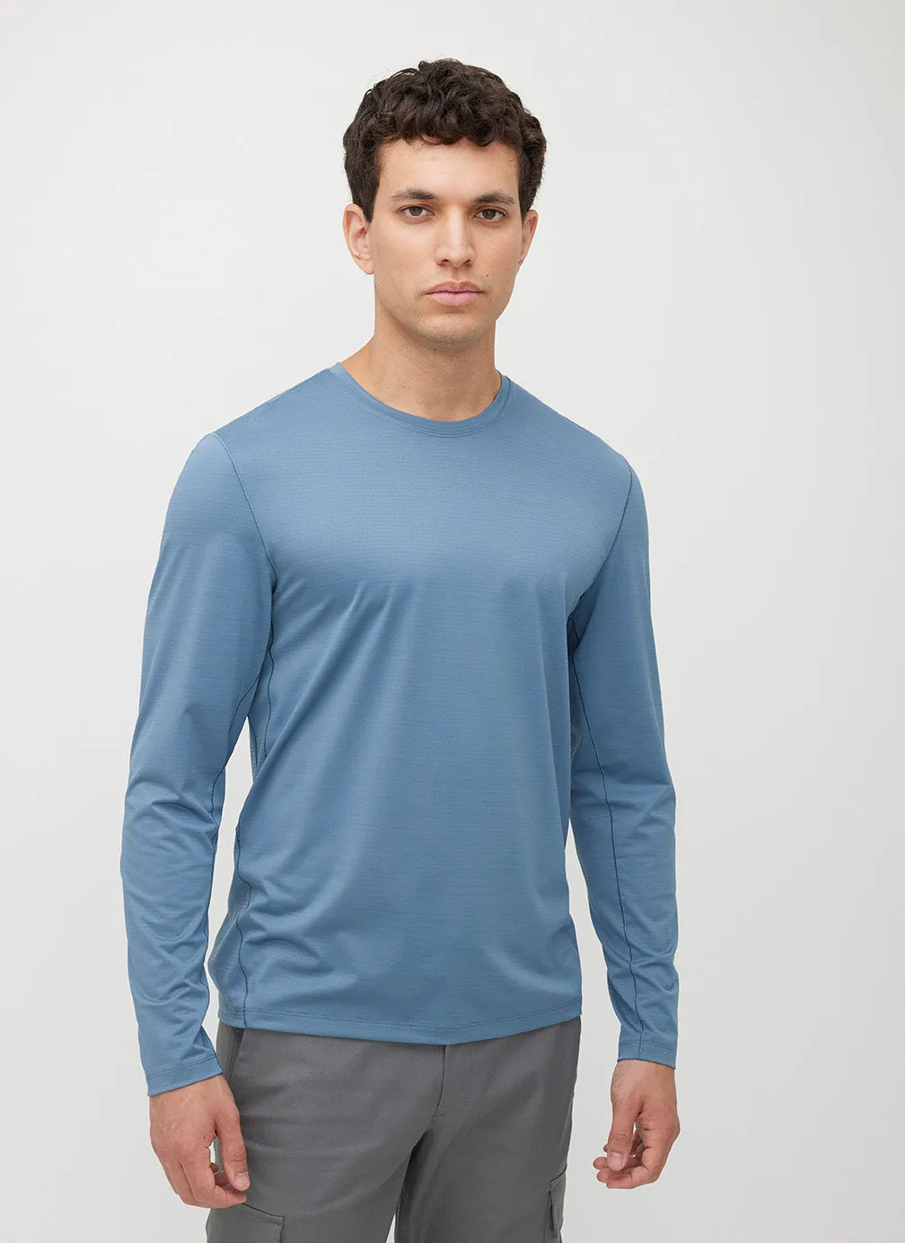 Performance Knit Long Sleeve Tee sold by Kit and Ace product image thumbnail 2