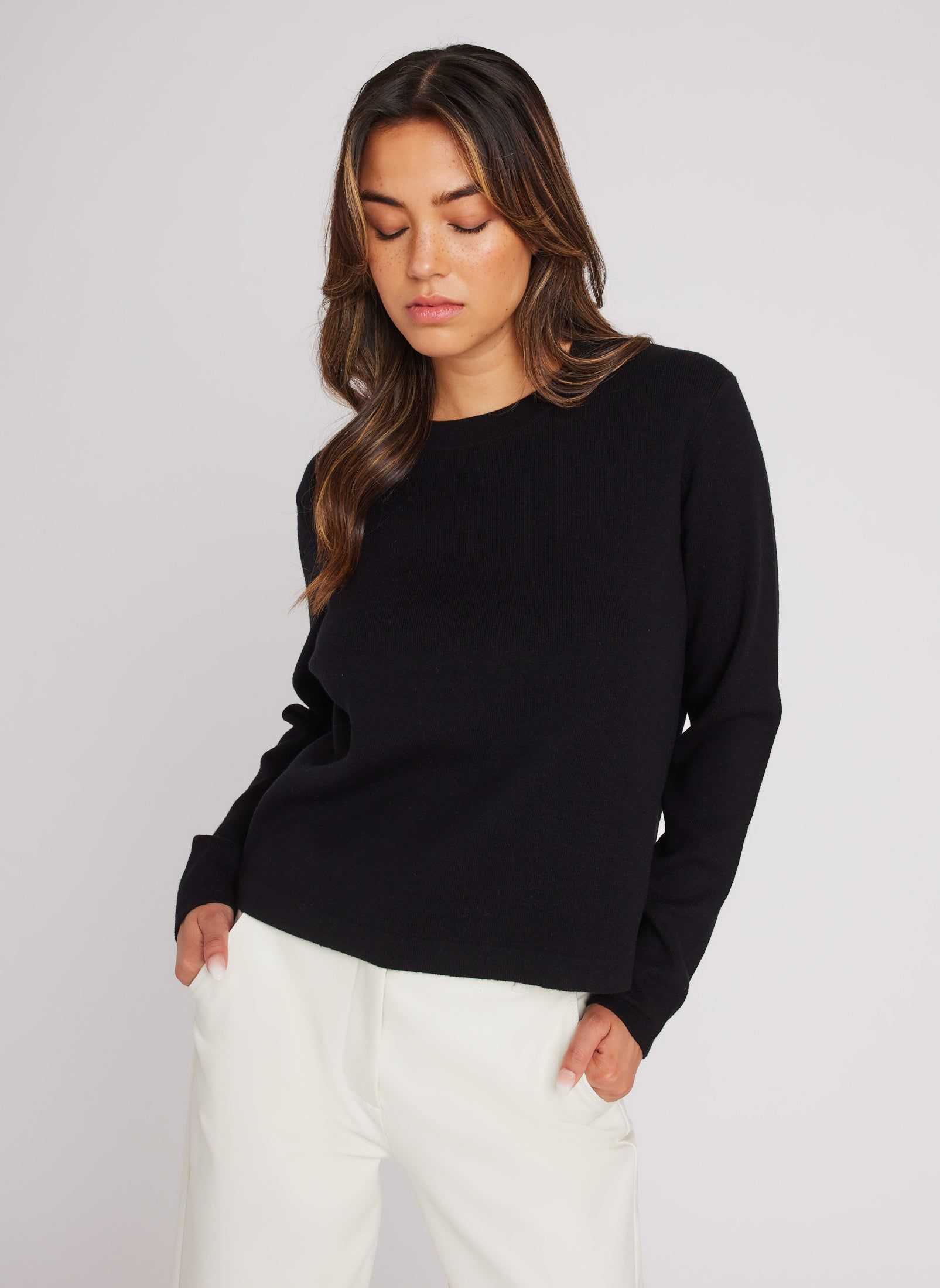 Merino Crewneck Sweater sold by Kit and Ace