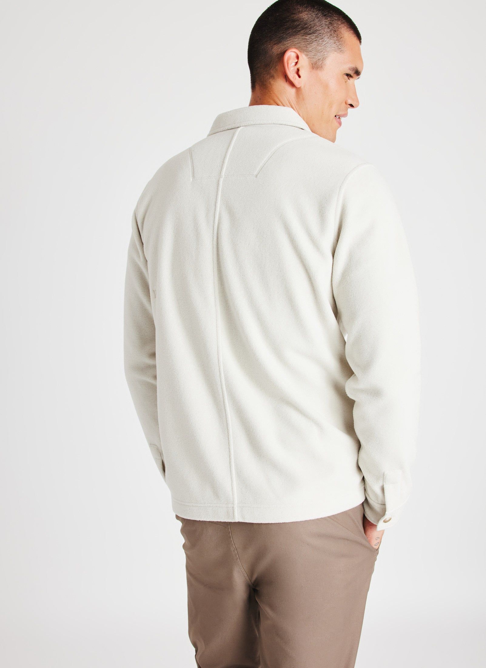 Water Resistant Fleece Shirt Jacket sold by Kit and Ace product image thumbnail 3