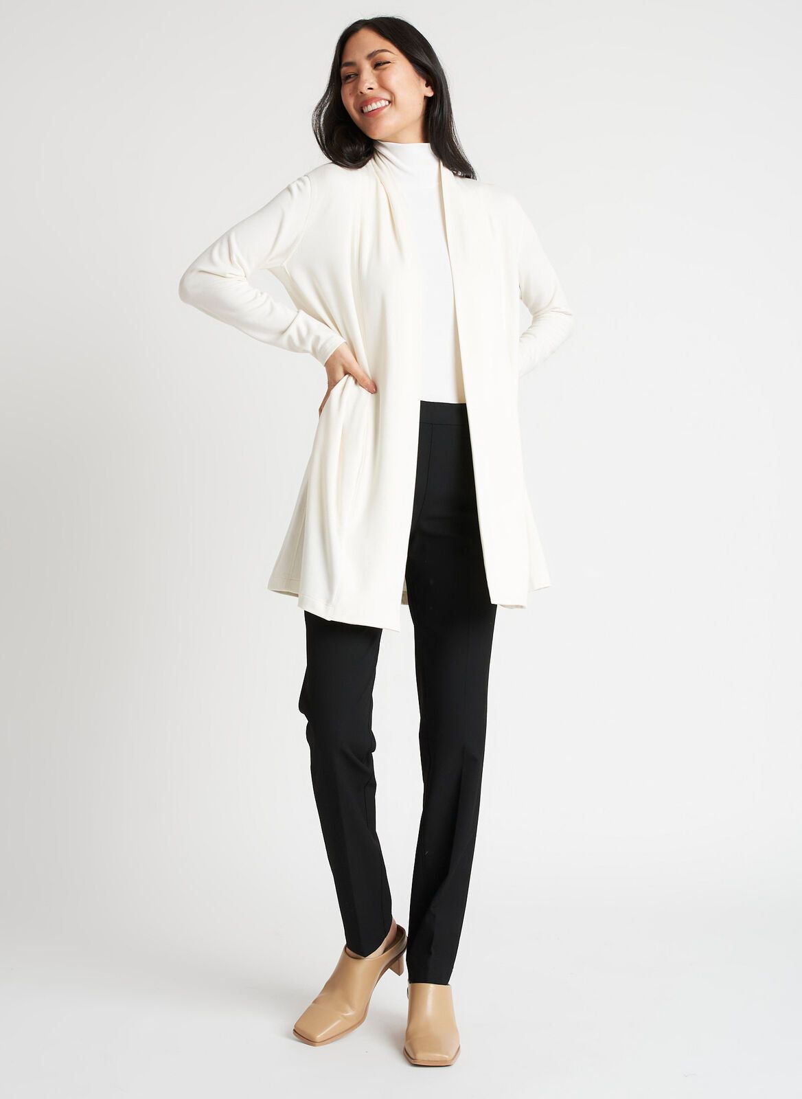 Brushed Open Cardigan sold by Kit and Ace product image thumbnail 9