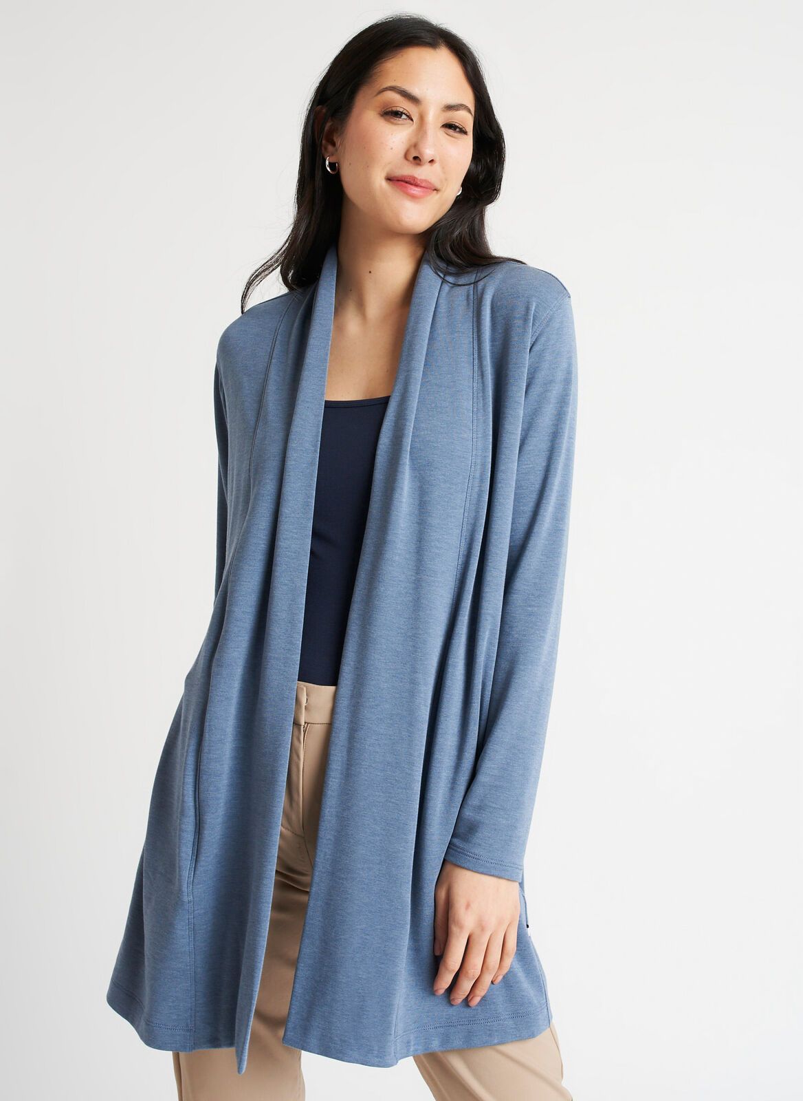 Brushed Open Cardigan sold by Kit and Ace product image thumbnail 10