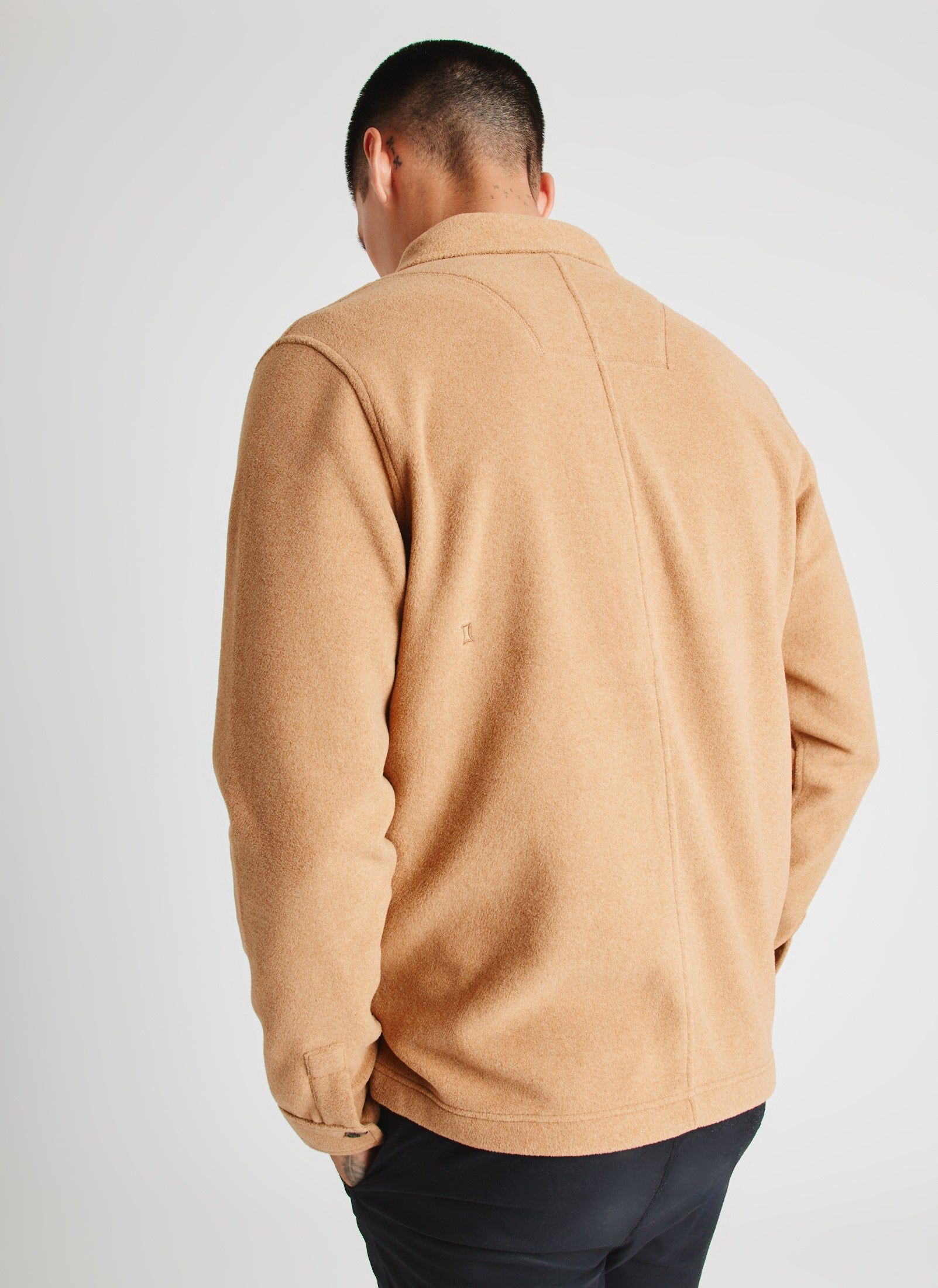 Water Resistant Fleece Shirt Jacket sold by Kit and Ace product image thumbnail 3