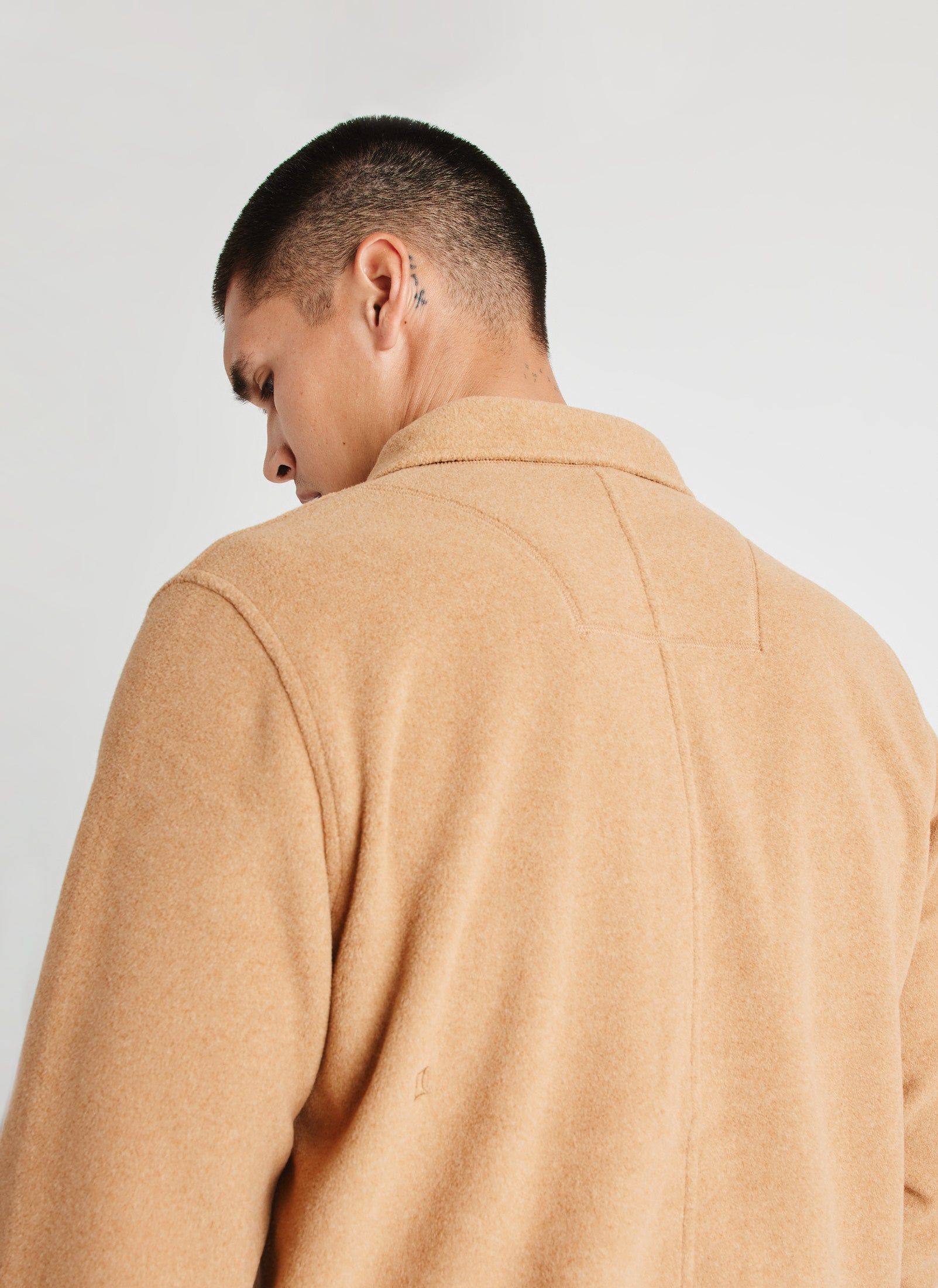 Water Resistant Fleece Shirt Jacket sold by Kit and Ace product image thumbnail 5