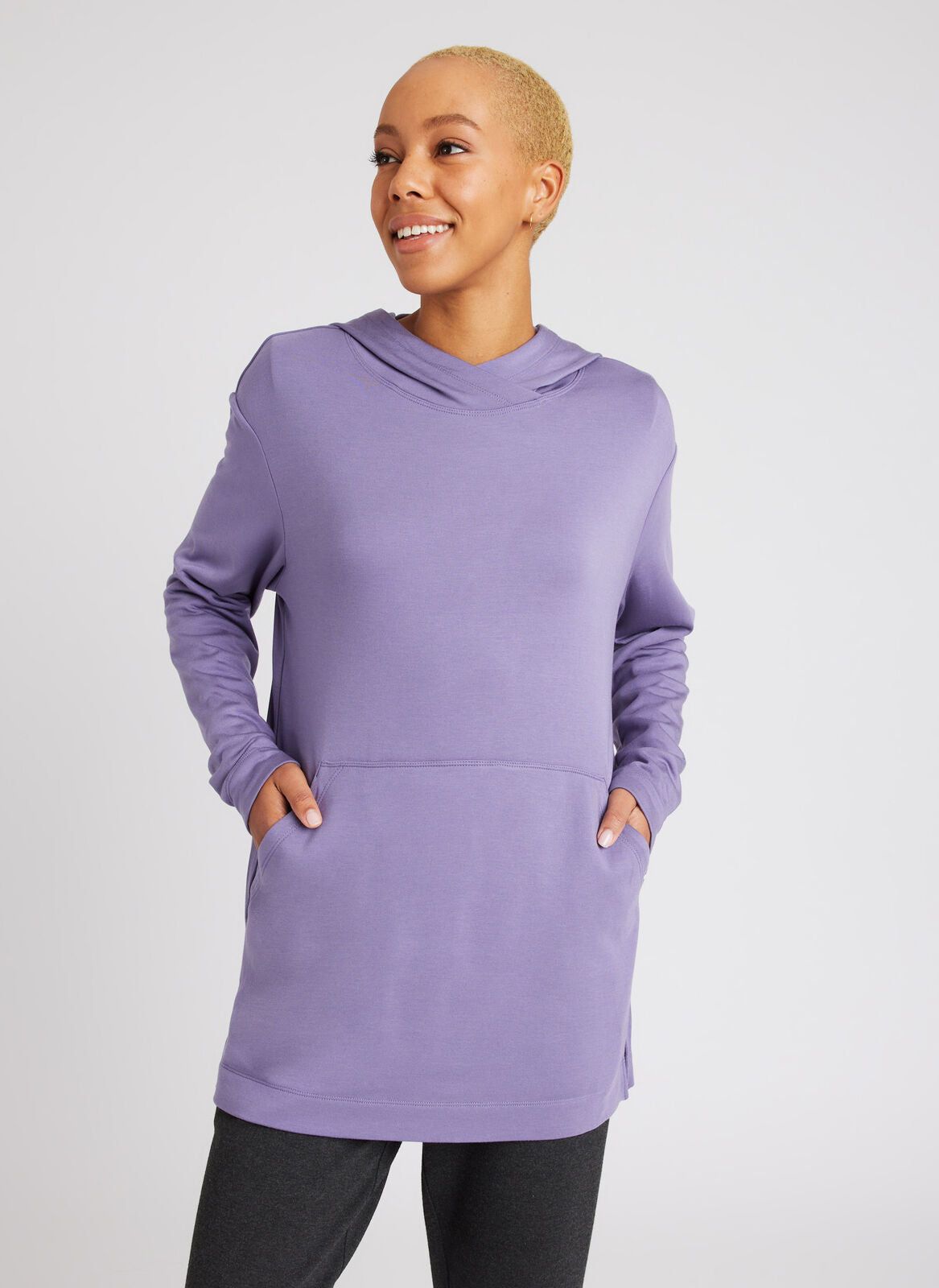 Brushed Weekend Hoodie sold by Kit and Ace product image thumbnail 2