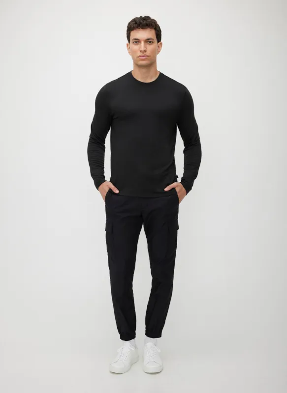 Upgraded Brushed Long Sleeve Crew sold by Kit and Ace