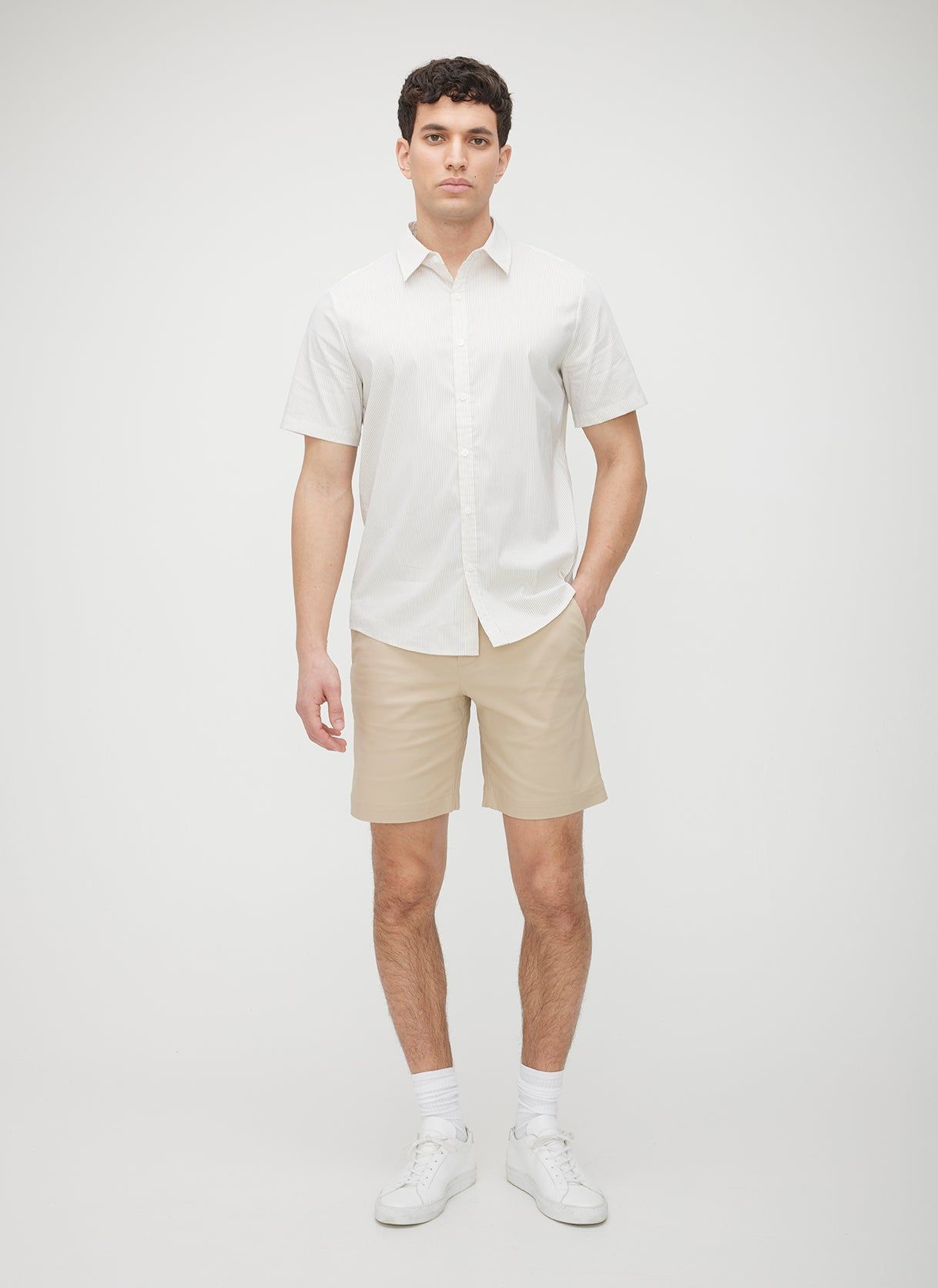 Acadia Short Sleeve Poplin Shirt sold by Kit and Ace product image thumbnail 2