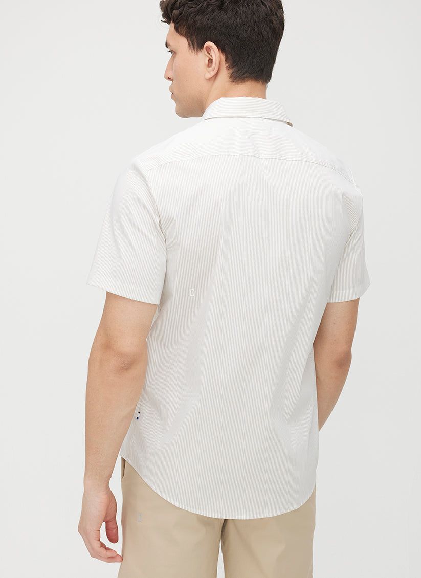Acadia Short Sleeve Poplin Shirt sold by Kit and Ace product image thumbnail 4