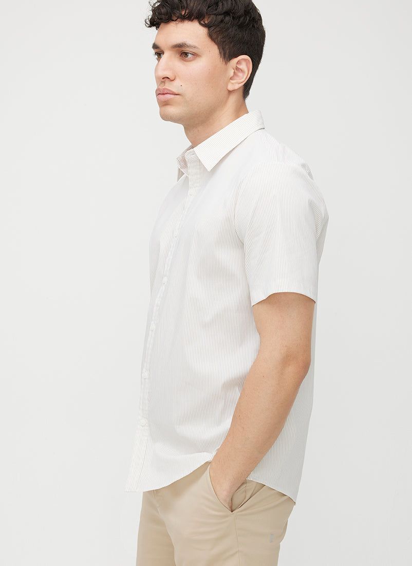 Acadia Short Sleeve Poplin Shirt sold by Kit and Ace product image thumbnail 3