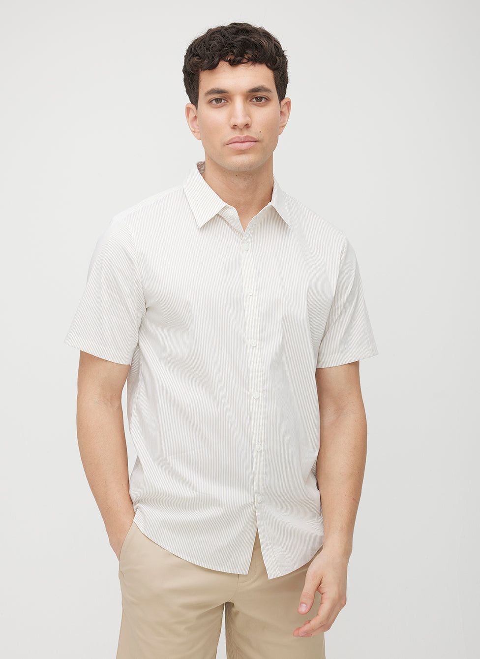 Acadia Short Sleeve Poplin Shirt sold by Kit and Ace