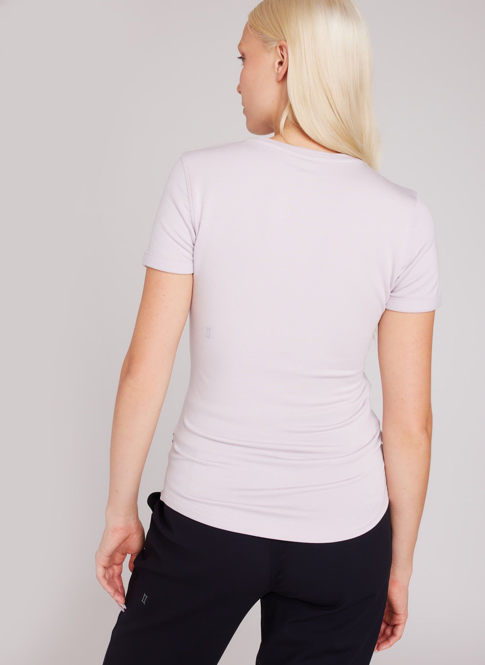 Brushed V-Neck Slim Fit Tee sold by Kit and Ace product image thumbnail 8