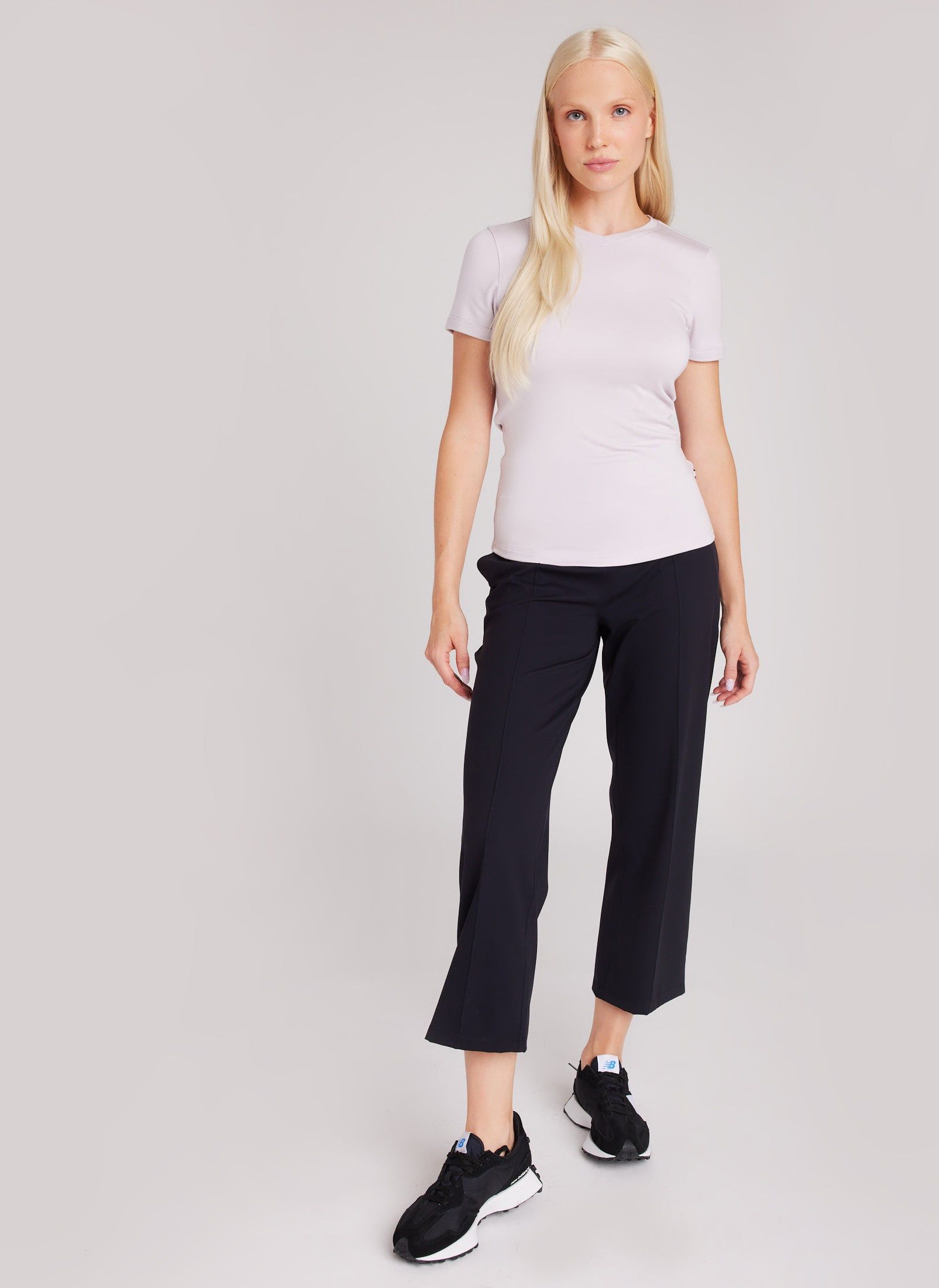 Brushed V-Neck Slim Fit Tee sold by Kit and Ace product image thumbnail 9