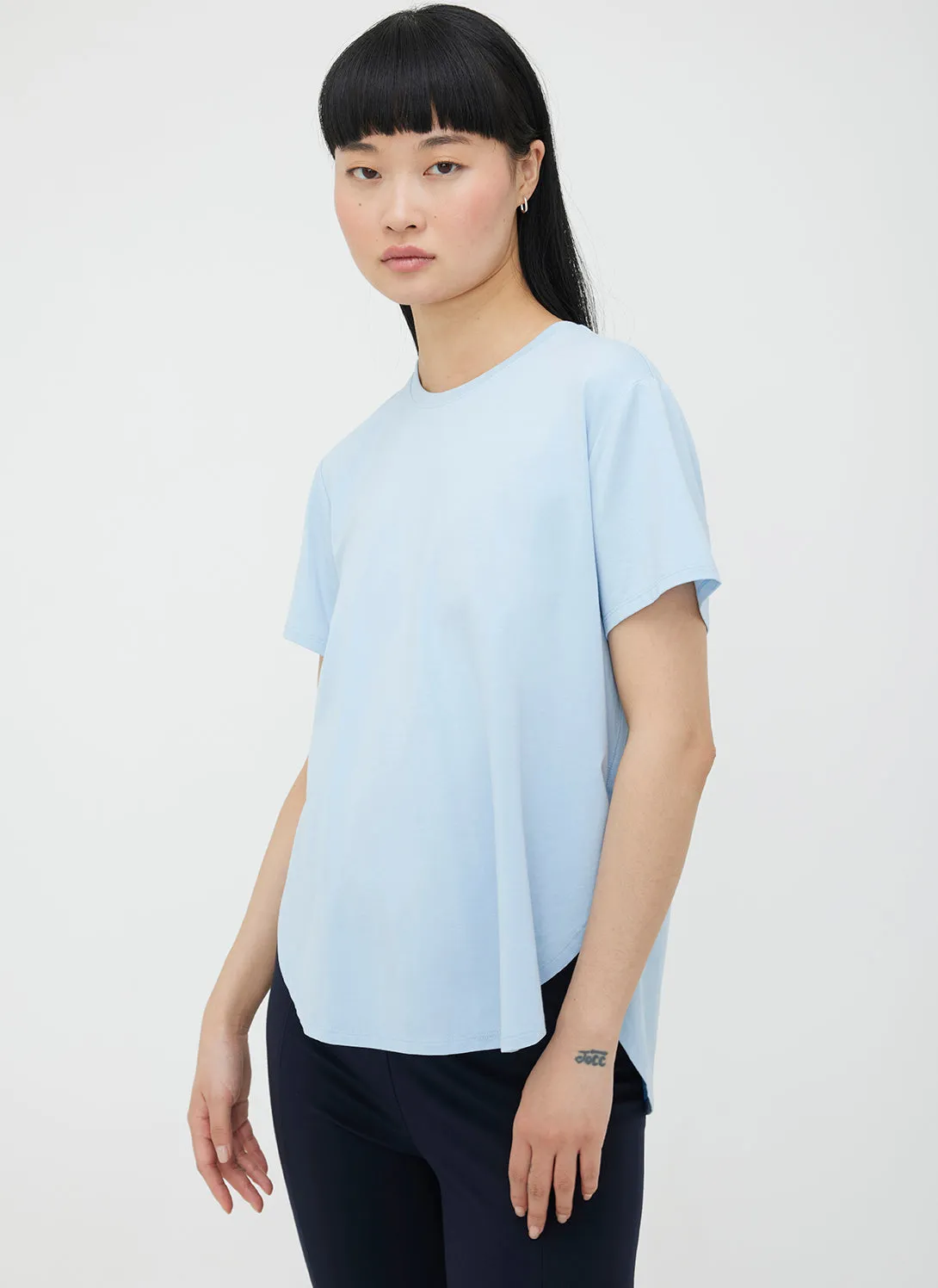 Soho Boxy Crew Neck Tee sold by Kit and Ace