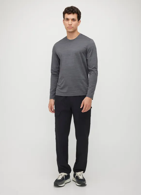 Performance Knit Long Sleeve Tee sold by Kit and Ace
