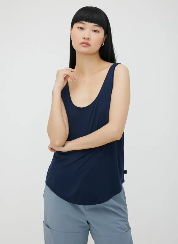 Charlotte Scoop Neck Tank sold by Kit and Ace