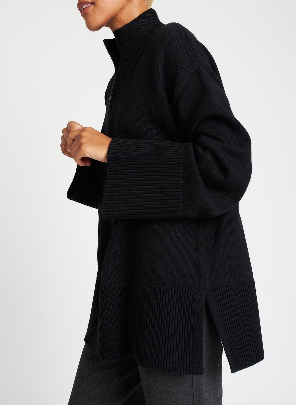 Swing Zip Neck Merino Sweater sold by Kit and Ace product image thumbnail 4