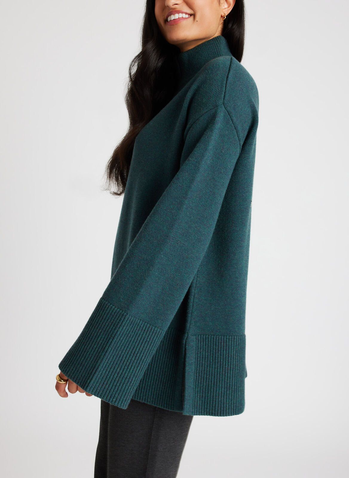 Swing Zip Neck Merino Sweater sold by Kit and Ace product image thumbnail 14