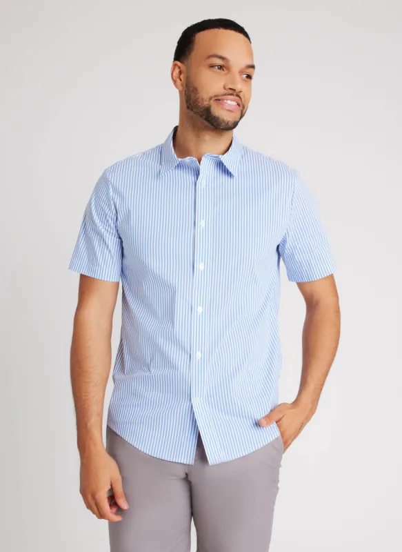 Stay Cool Poplin Short Sleeve Shirt Standard Fit sold by Kit and Ace