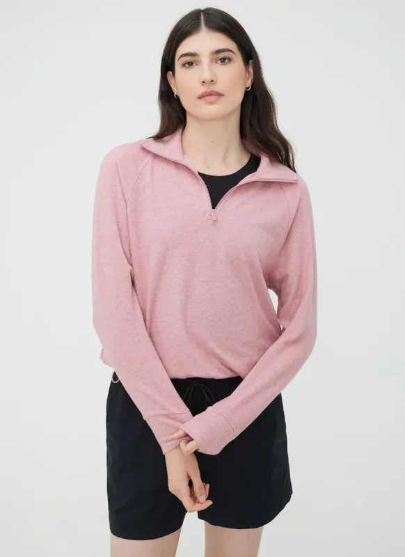 Devon Half Zip sold by Kit and Ace