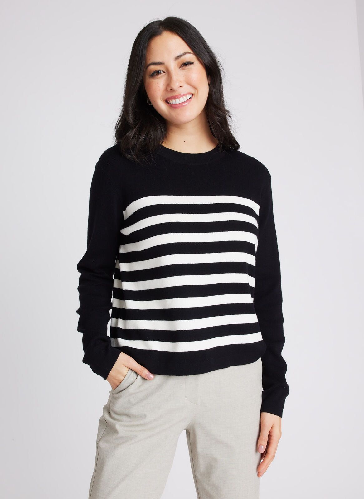 Starling Striped Sweater sold by Kit and Ace product image thumbnail 7
