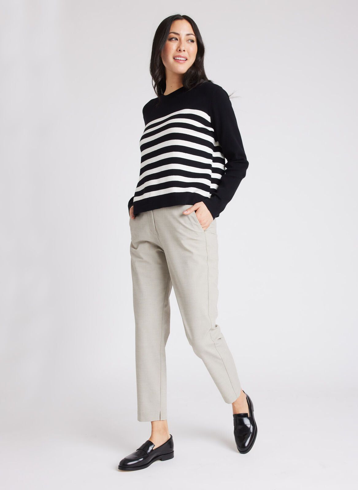 Starling Striped Sweater sold by Kit and Ace product image thumbnail 11