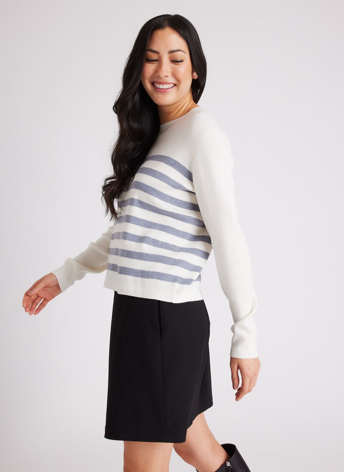 Starling Striped Sweater sold by Kit and Ace product image thumbnail 12