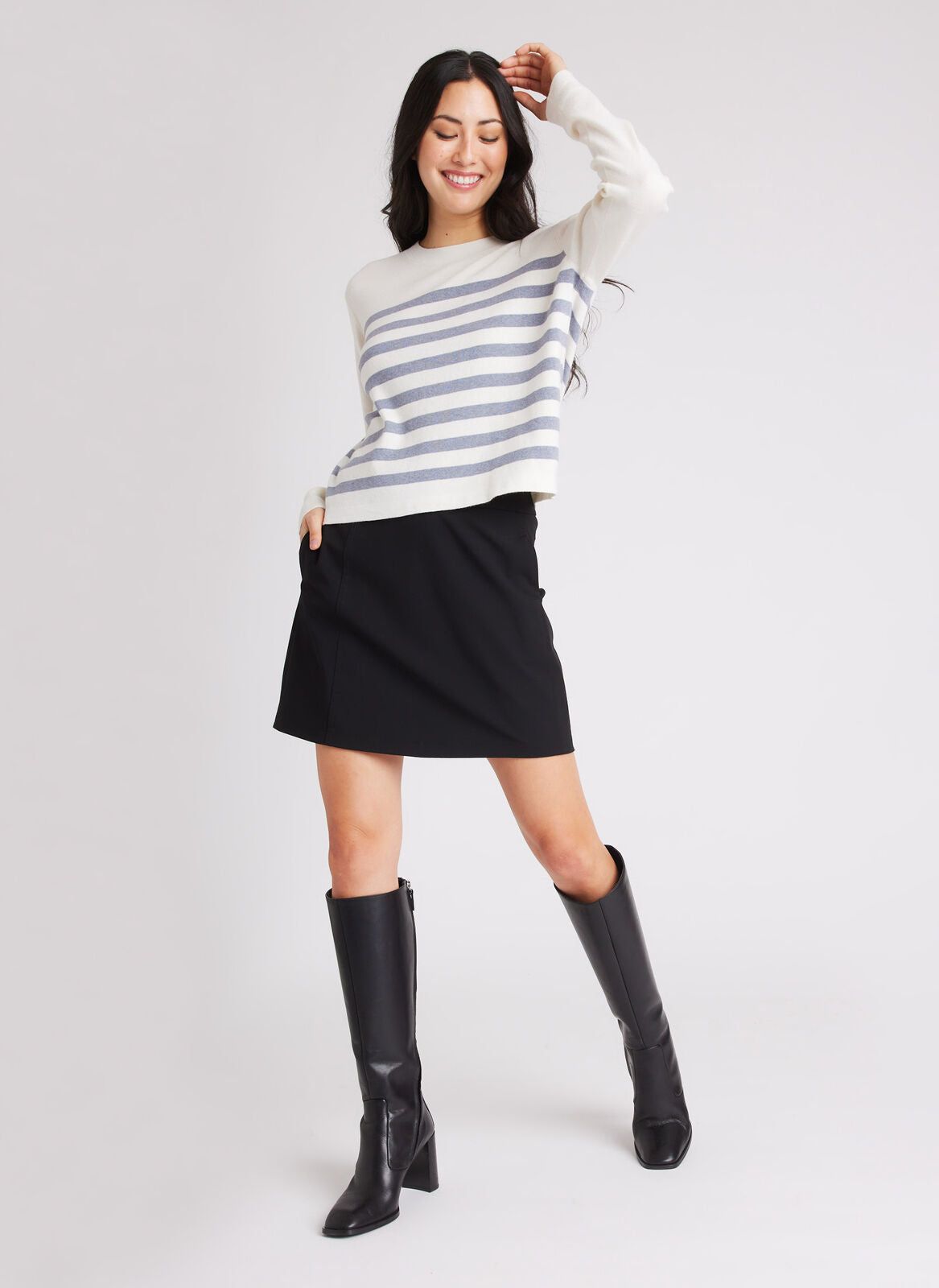 Starling Striped Sweater sold by Kit and Ace product image thumbnail 15
