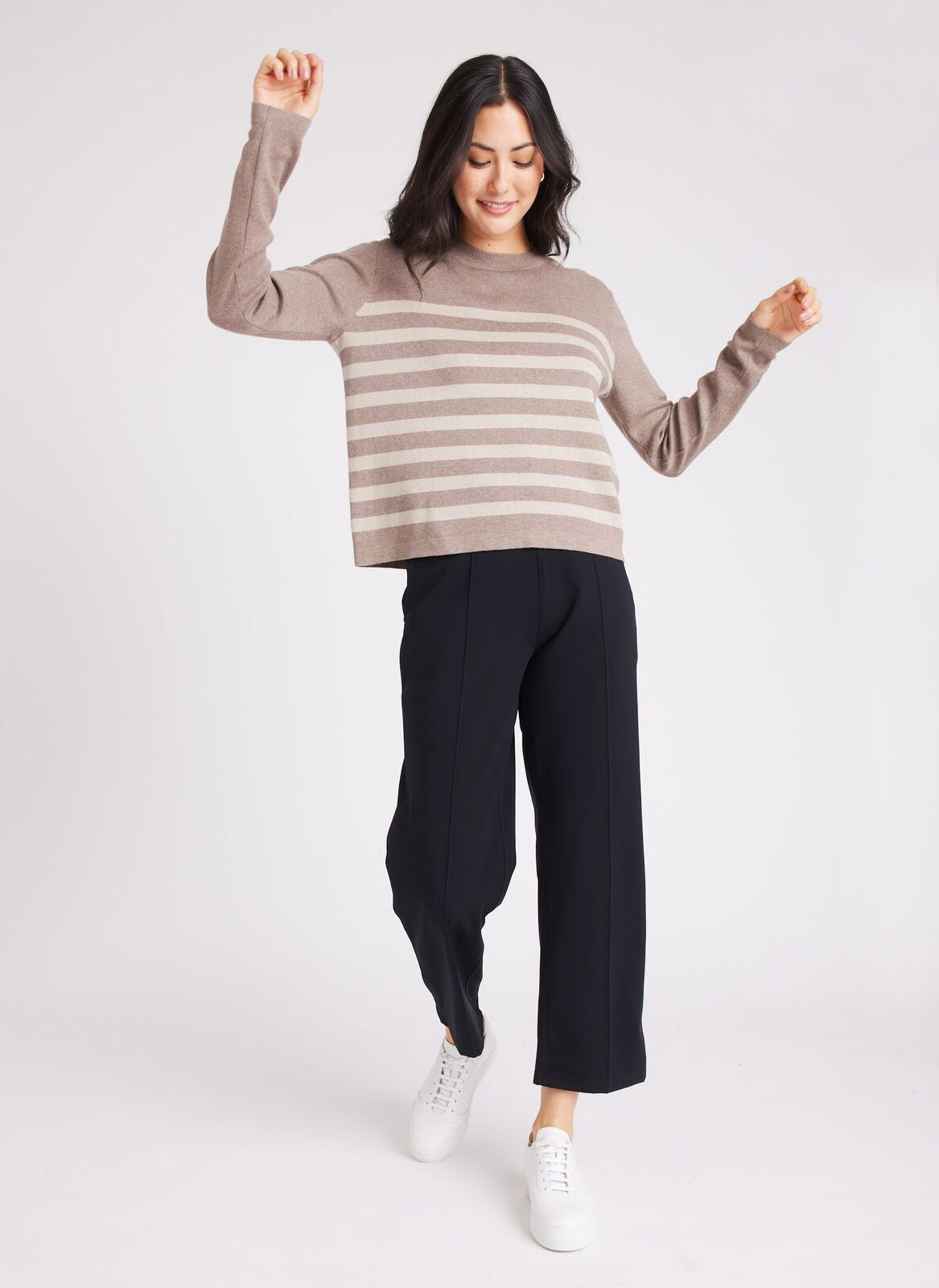 Starling Striped Sweater sold by Kit and Ace product image thumbnail 6