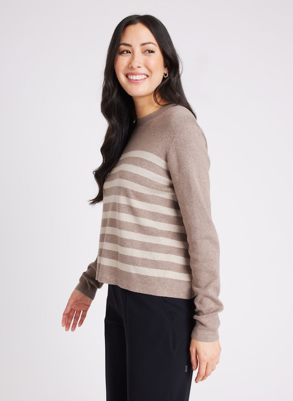 Starling Striped Sweater sold by Kit and Ace product image thumbnail 3