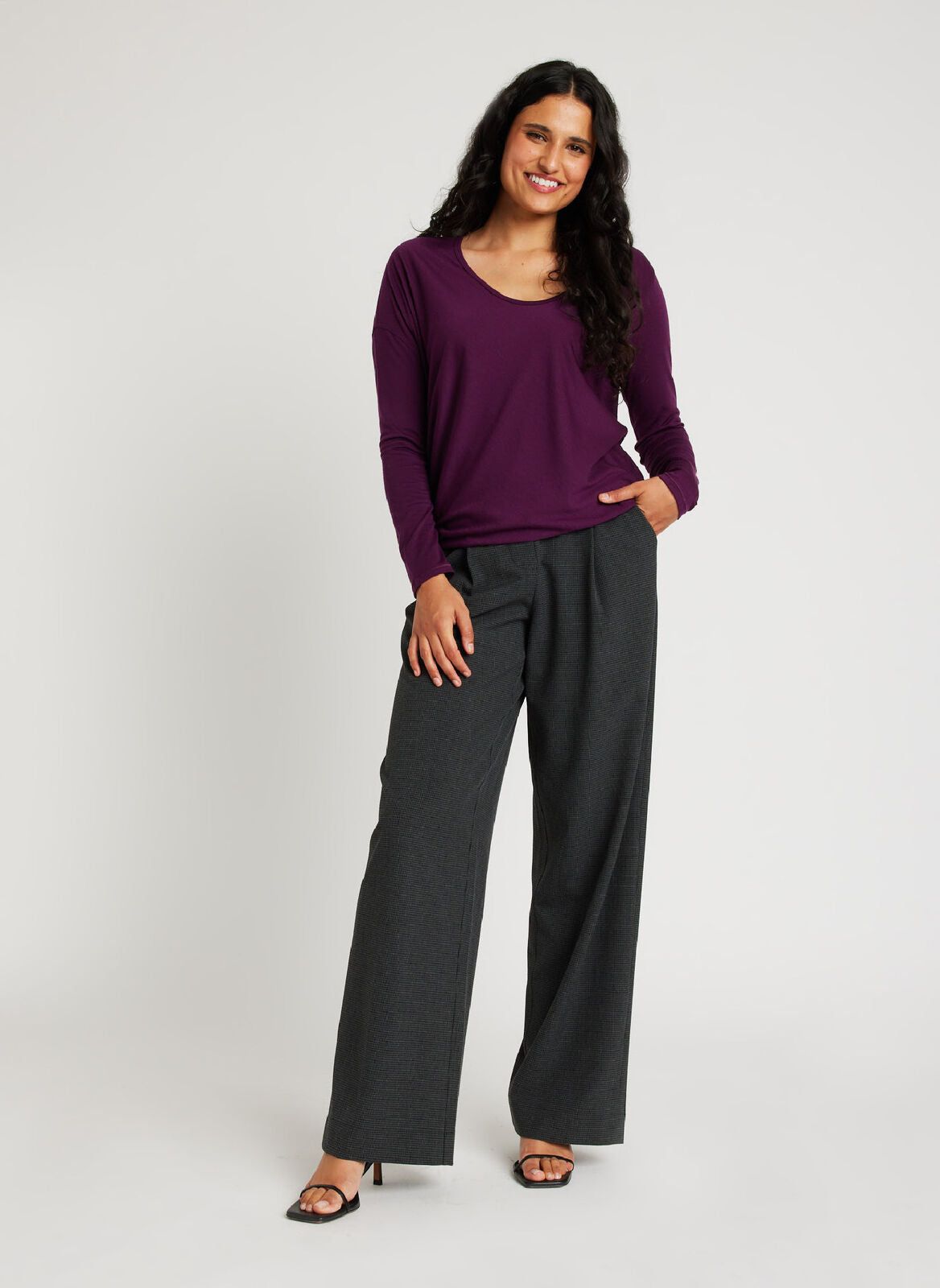 Merino Wave Long Sleeve Tee sold by Kit and Ace product image thumbnail 16