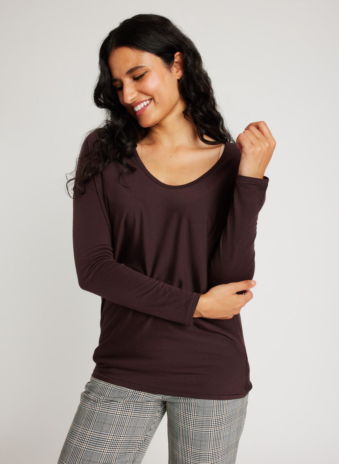 Merino Wave Long Sleeve Tee sold by Kit and Ace product image thumbnail 17