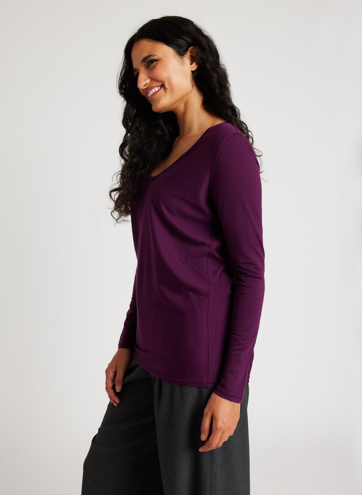 Merino Wave Long Sleeve Tee sold by Kit and Ace product image thumbnail 14