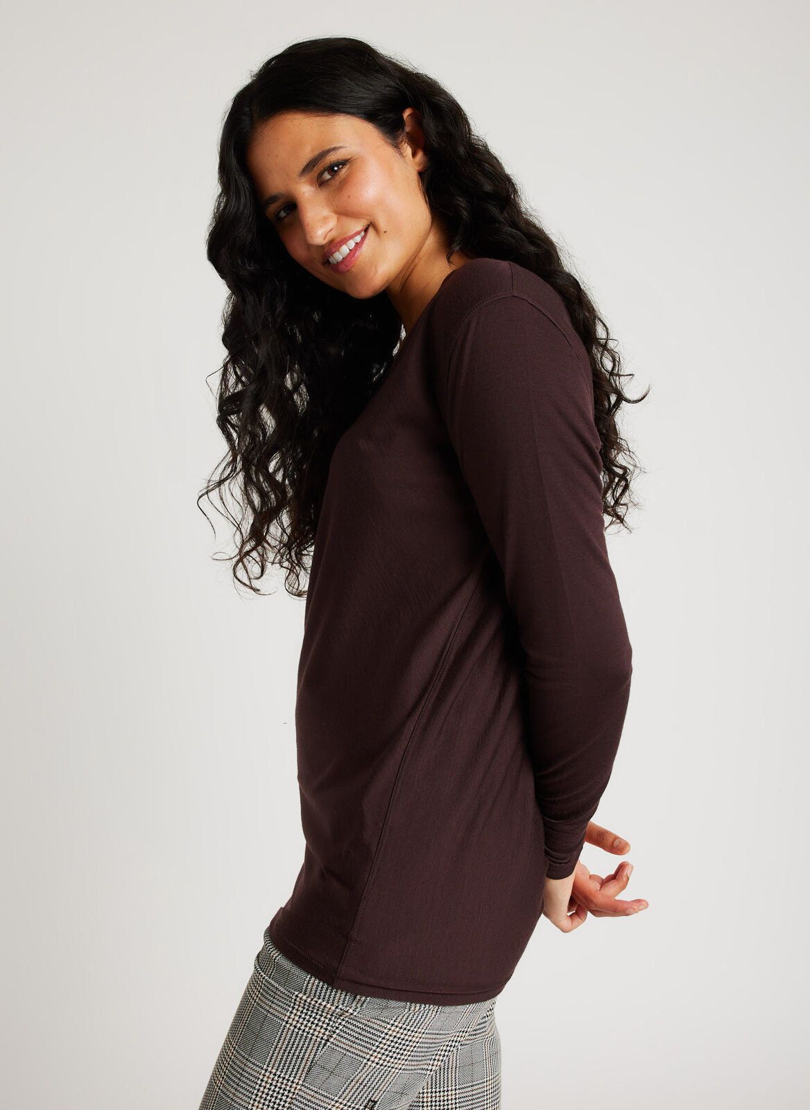 Merino Wave Long Sleeve Tee sold by Kit and Ace product image thumbnail 18