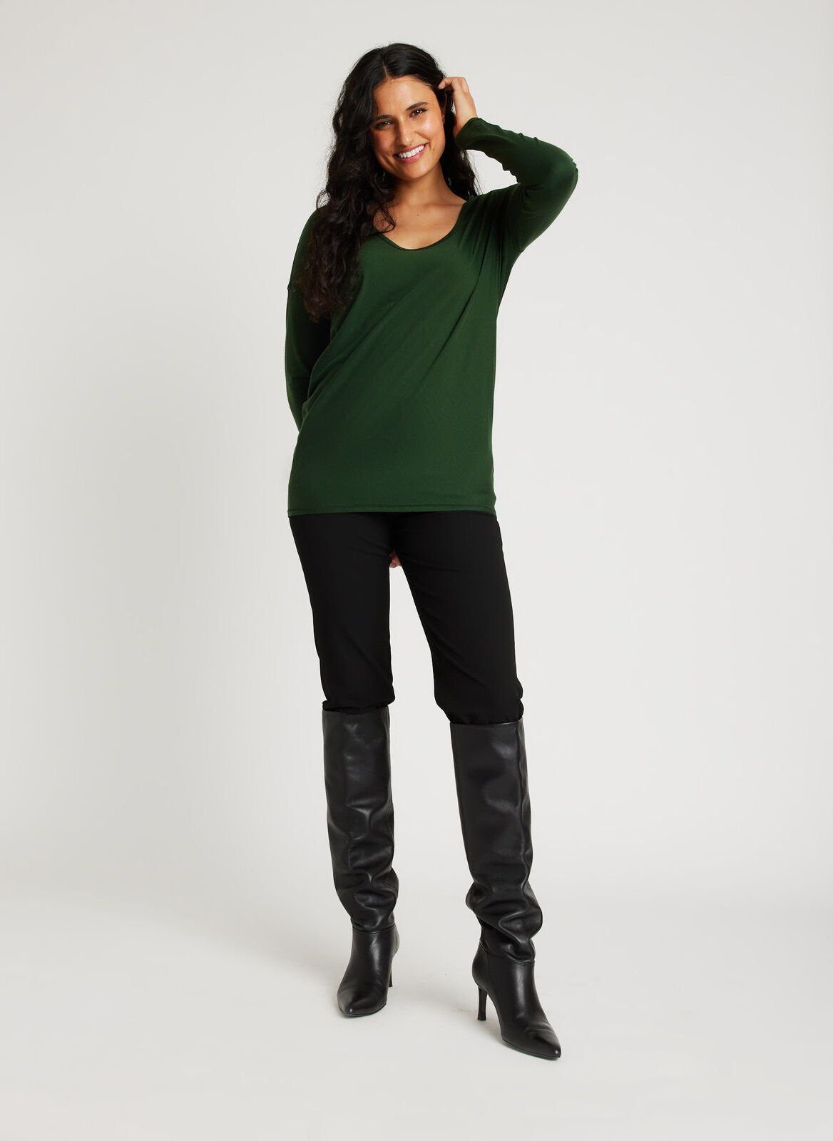 Merino Wave Long Sleeve Tee sold by Kit and Ace product image thumbnail 8