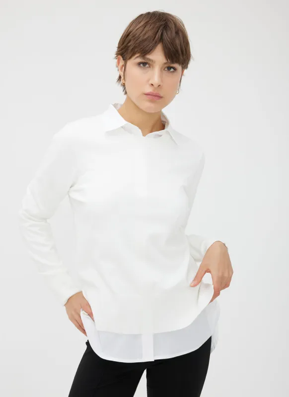 Nolita Crewneck Sweater sold by Kit and Ace