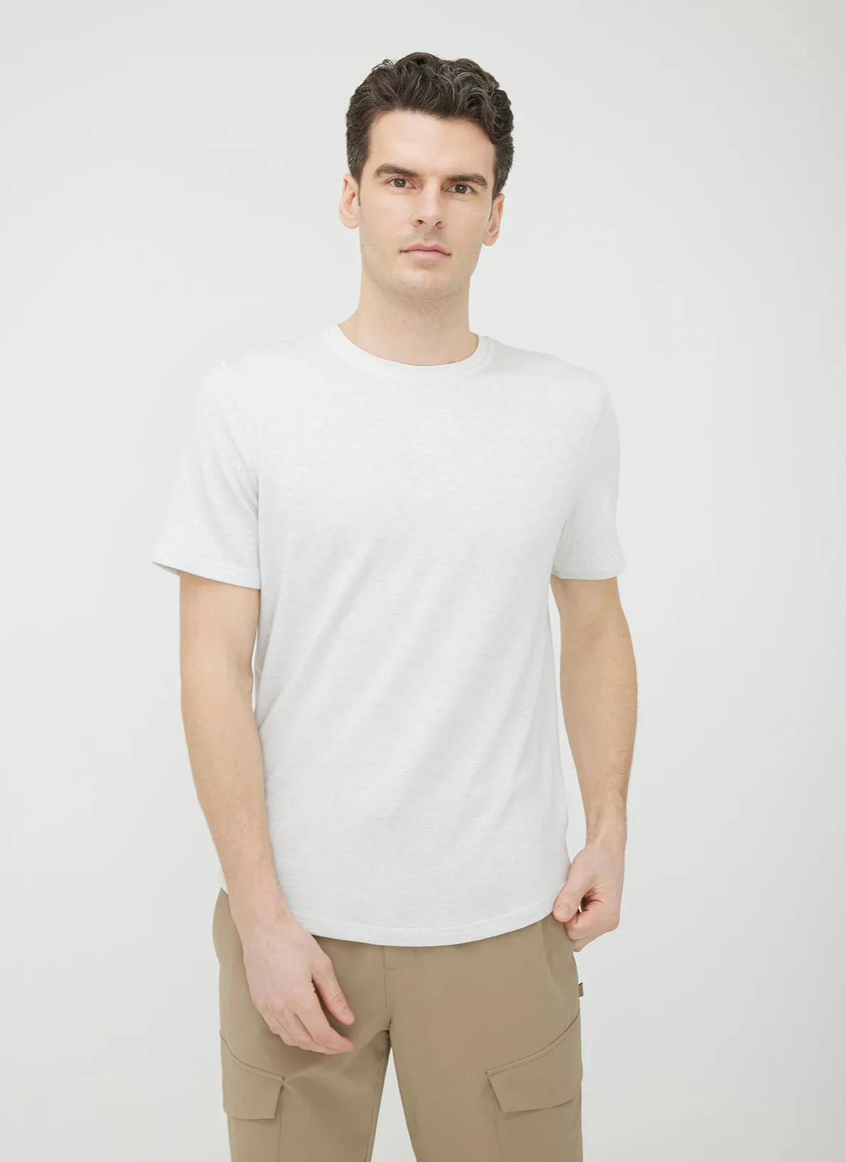 Brushed Crewneck Tee sold by Kit and Ace product image thumbnail 2