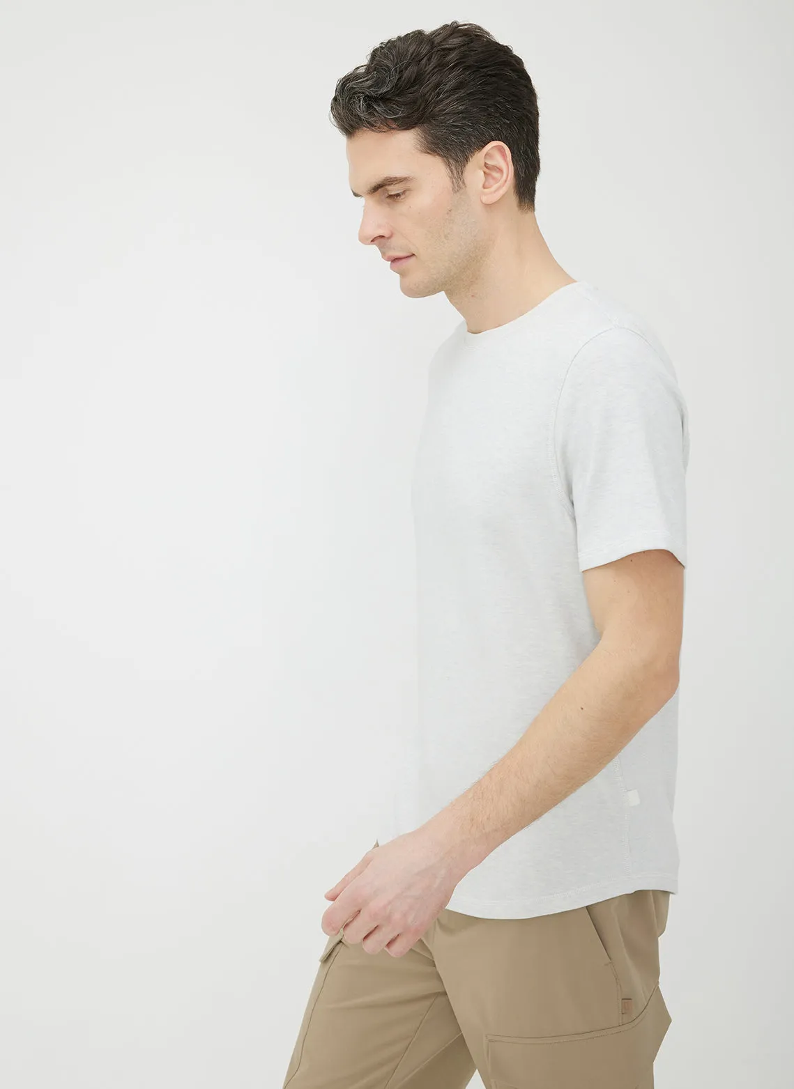 Brushed Crewneck Tee sold by Kit and Ace product image thumbnail 3