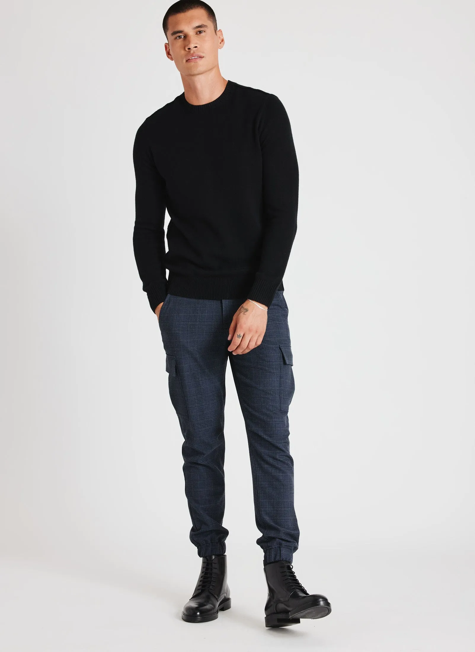 Recycled Suiting Cargo Pants sold by Kit and Ace product image thumbnail 4