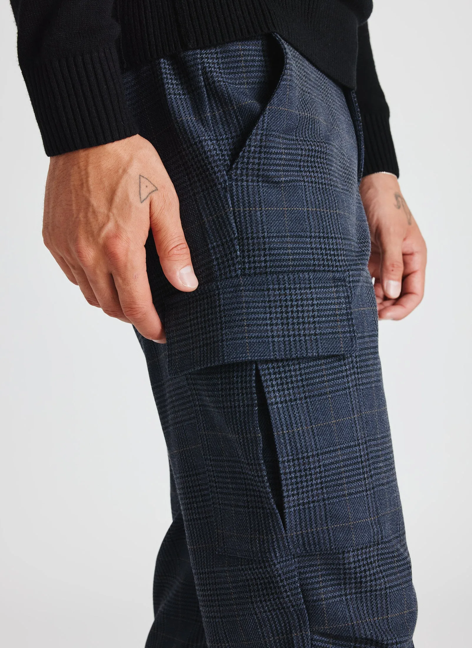 Recycled Suiting Cargo Pants sold by Kit and Ace product image thumbnail 5