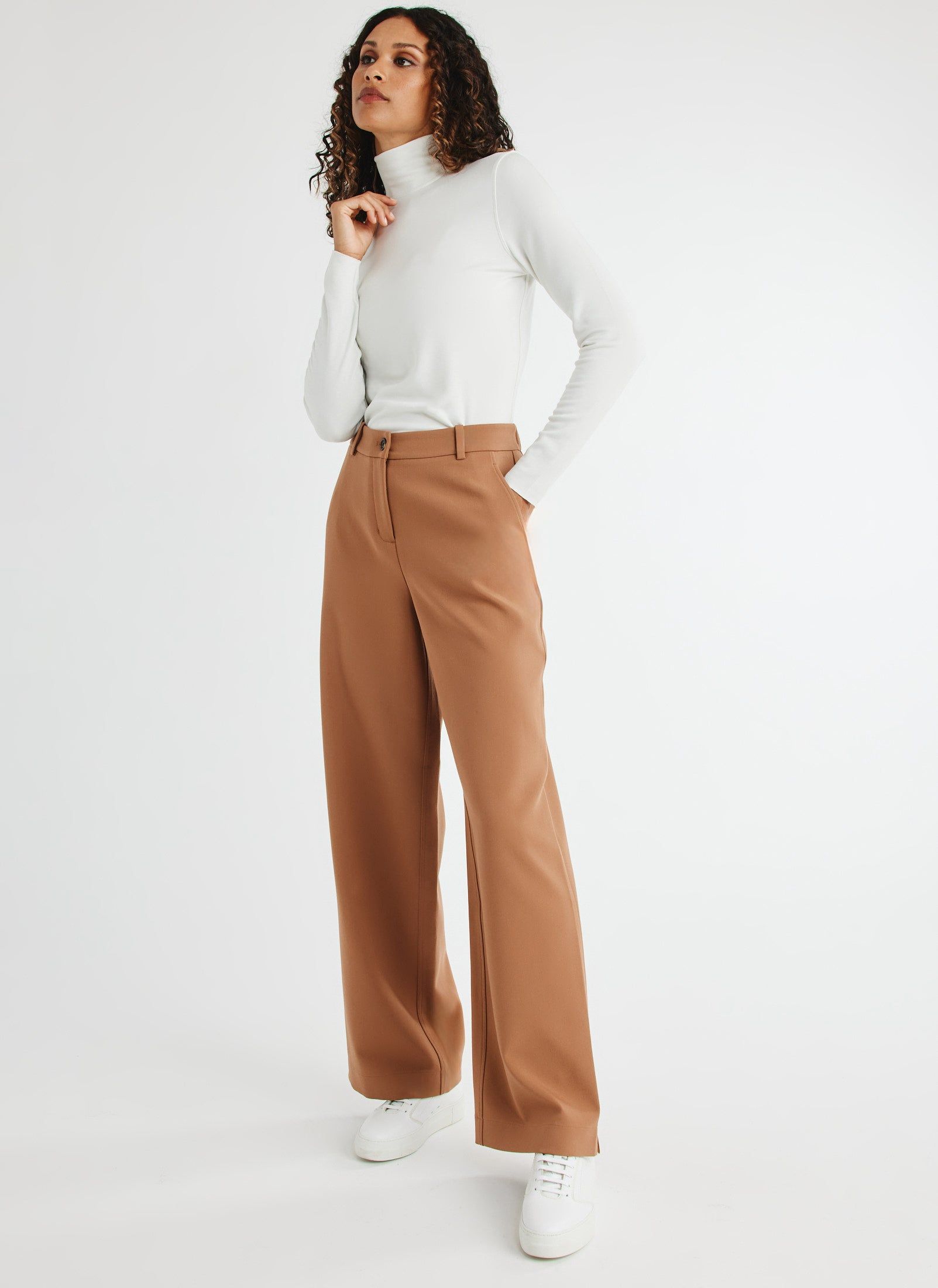 Adelaide Wide Leg Pants sold by Kit and Ace product image thumbnail 4