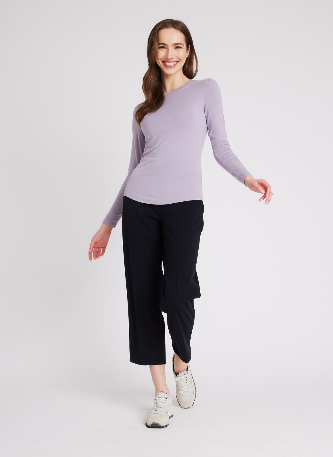 Kit Long Sleeve Crewneck Tee sold by Kit and Ace product image thumbnail 17