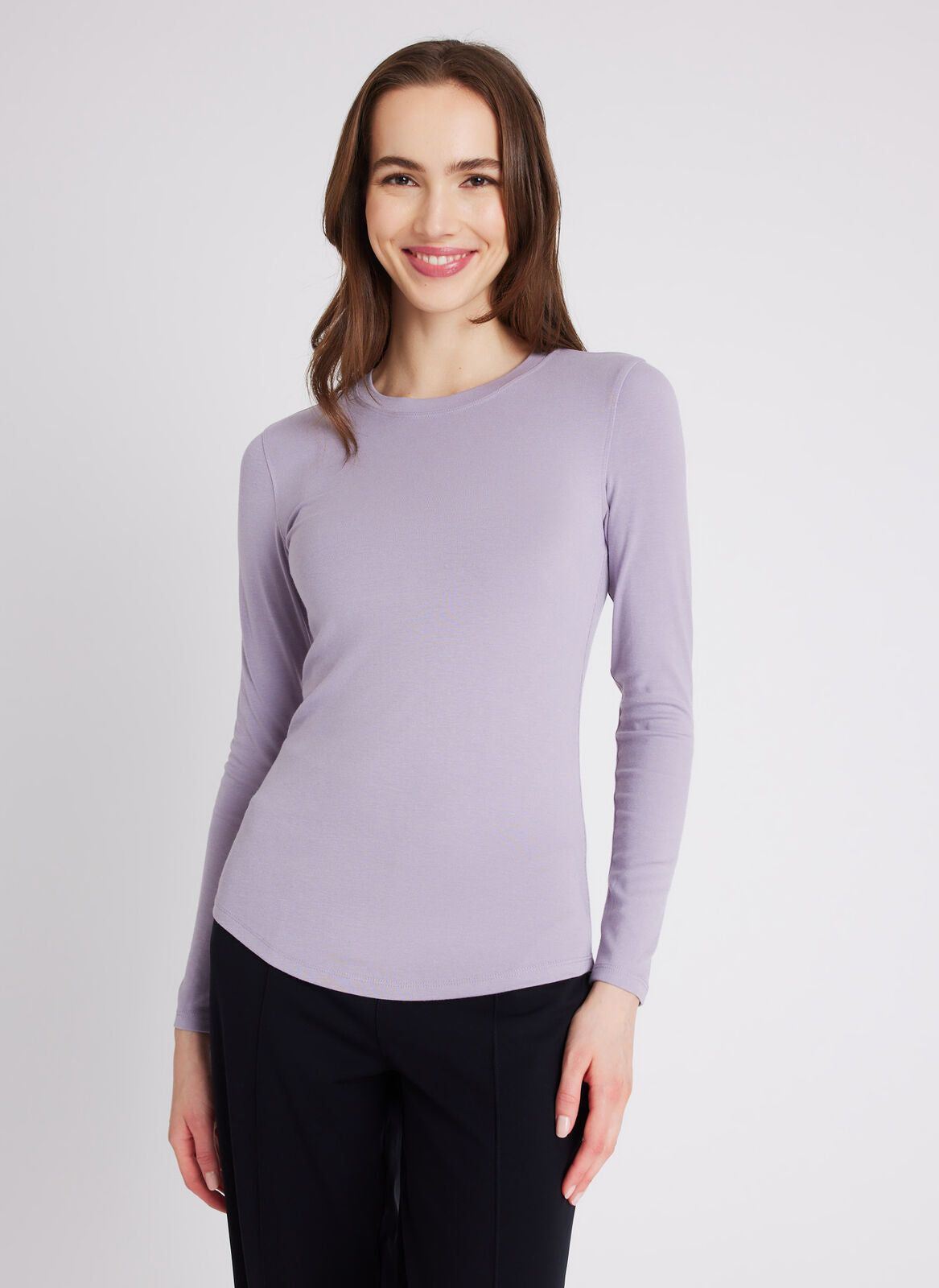 Kit Long Sleeve Crewneck Tee sold by Kit and Ace product image thumbnail 14