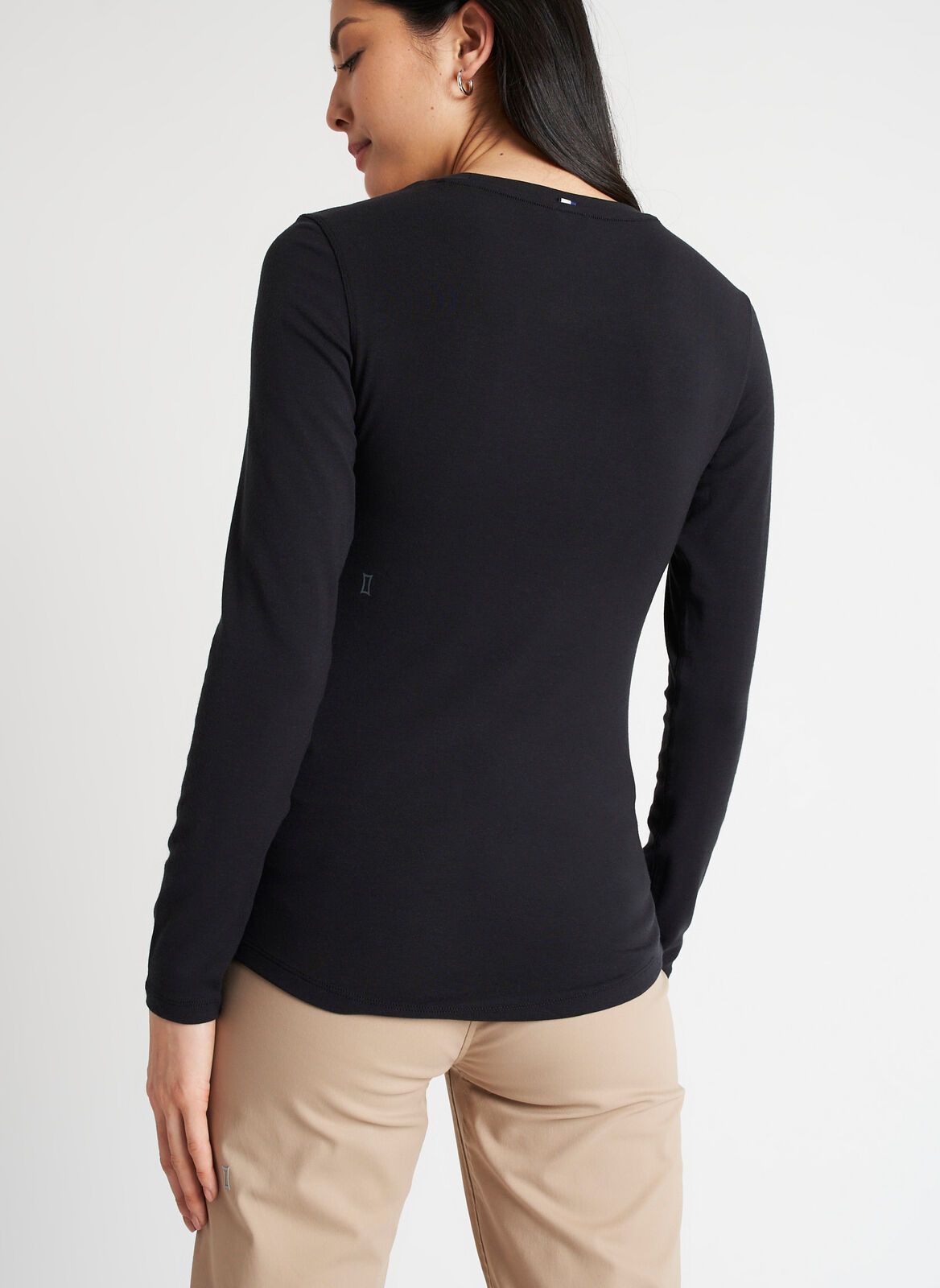 Kit Long Sleeve Crewneck Tee sold by Kit and Ace product image thumbnail 8