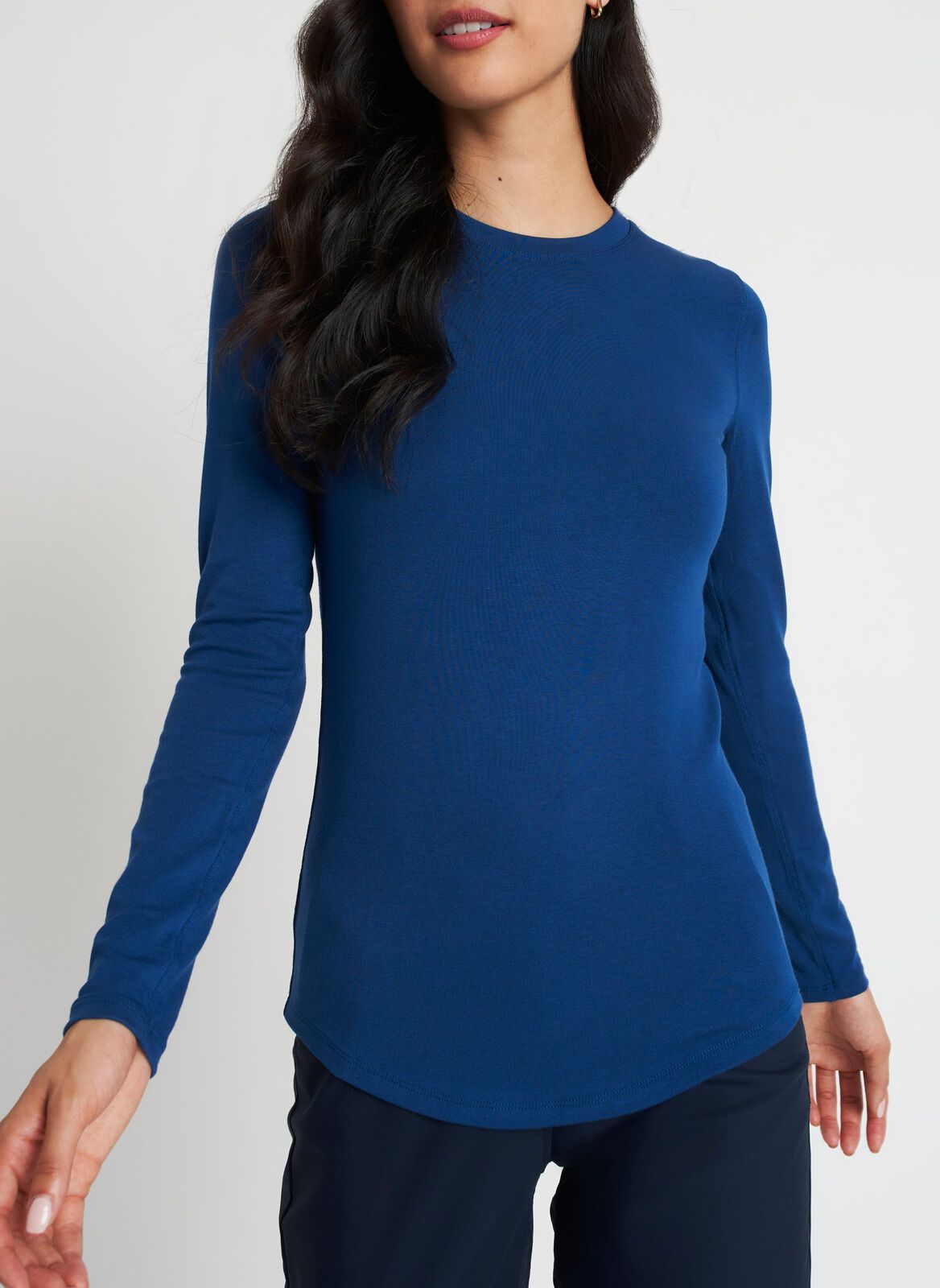 Kit Long Sleeve Crewneck Tee sold by Kit and Ace product image thumbnail 29