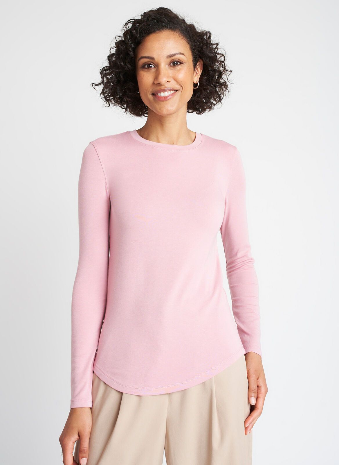 Kit Long Sleeve Crewneck Tee sold by Kit and Ace product image thumbnail 34